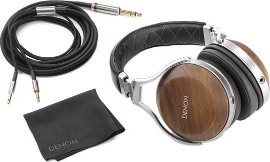 Denon AH-D7200 Ενσύρματα Over Ear Ακουστικά Καφέ