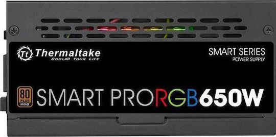Thermaltake Smart Pro RGB 650W Bronze 650W Τροφοδοτικό Υπολογιστή Full Modular 80 Plus Bronze