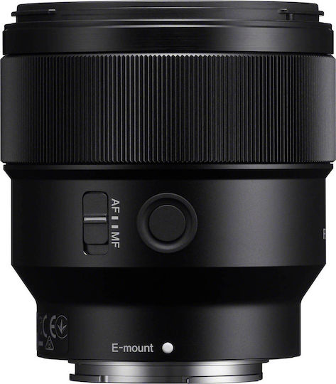 Sony Full Frame Camera Lens FE 85mm f/1.8 Telephoto for Sony E Mount Black