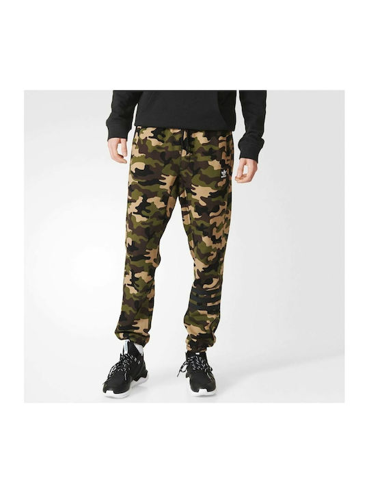 Adidas Classic Skate Men's Camo Sweatpants with Rubber