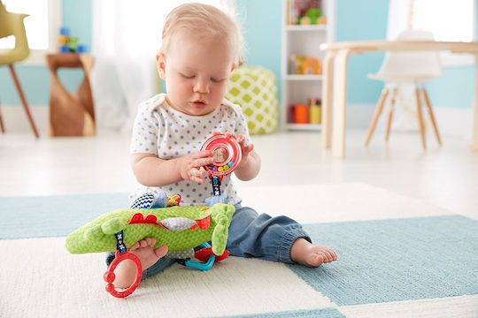 Fisher Price Κρεμαστό Παιχνίδι Κούνιας και Καροτσιού Κροκοδειλάκι για Νεογέννητα