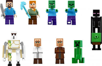 LEGO Minecraft Minecraft: The Village pentru 8+ ani