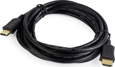 Cablexpert HDMI 2.0 Cable HDMI male - HDMI male 3m Μαύρο