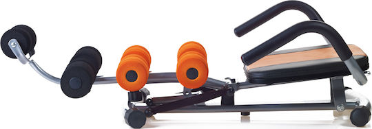 EverFit Ab-Smart Ρυθμιζόμενος Πάγκος Γυμναστικής Κοιλιακών