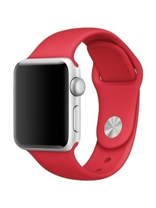 Apple 38mm Red Sport Band Λουράκι Κόκκινο (Apple Watch 38/40/41/42mm)