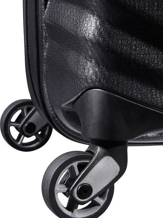 Samsonite Spinner Μεγάλη Βαλίτσα Ταξιδίου Σκληρή Μαύρη με 4 Ρόδες Ύψους 75εκ.