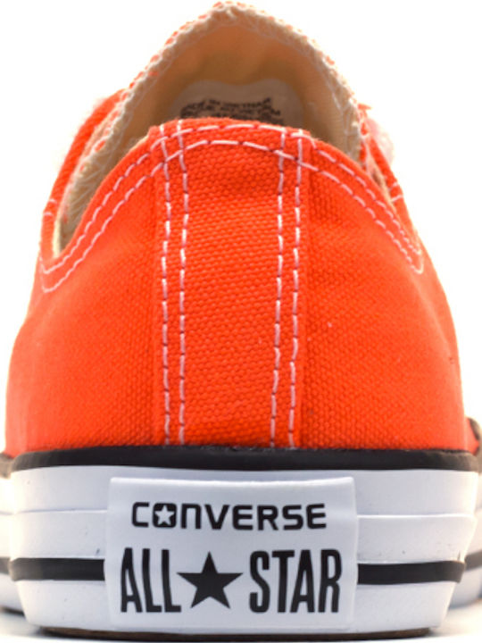 Kids Sneakers Orange with Lights Chuck Taylor All Star