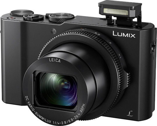Panasonic Lumix DMC-LX15 Kompaktkamera 20.1MP Optischer Zoom 3x Schwarz