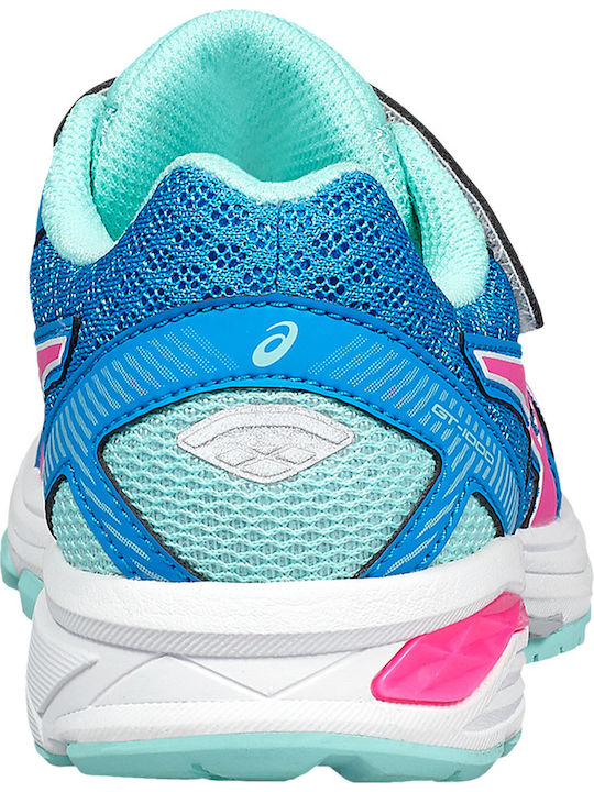GT-1000 5 PS Αθλητικά Παιδικά Παπούτσια Running με Σκρατς Γαλάζια