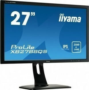 Iiyama ProLite XB2788QS-B1 IPS Монитор 27" QHD 2560x1440 с време за реакция 5мс GTG