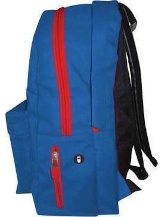 Must Luxury Schulranzen Rucksack Junior High-High School in Blau Farbe