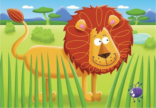 Puzzle pentru Copii On Safari pentru 1,5+ ani+ Ani 17buc Ravensburger