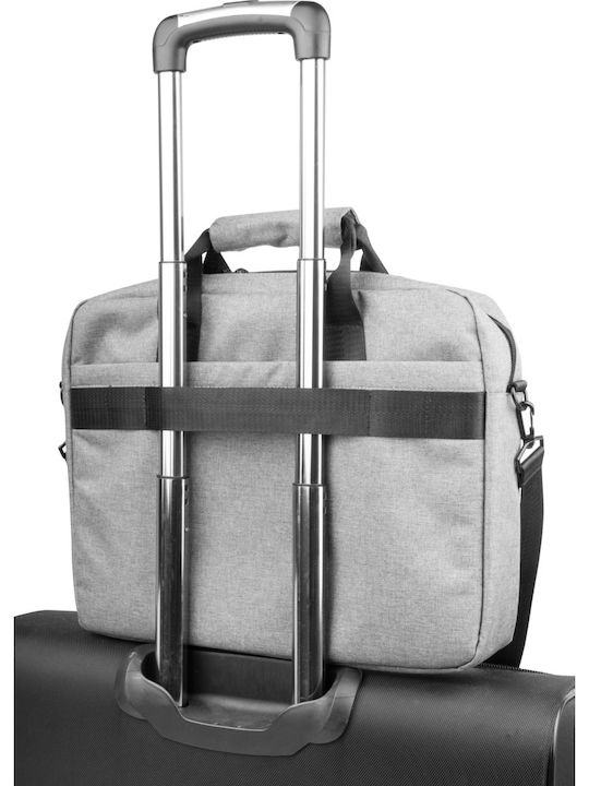 Natec Mustela Shoulder / Handheld Bag for 15.6" Laptop Gray