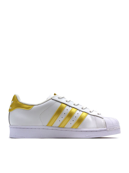 Superstar Superstar J Kids Sneakers Gold Metallic / Cloud White