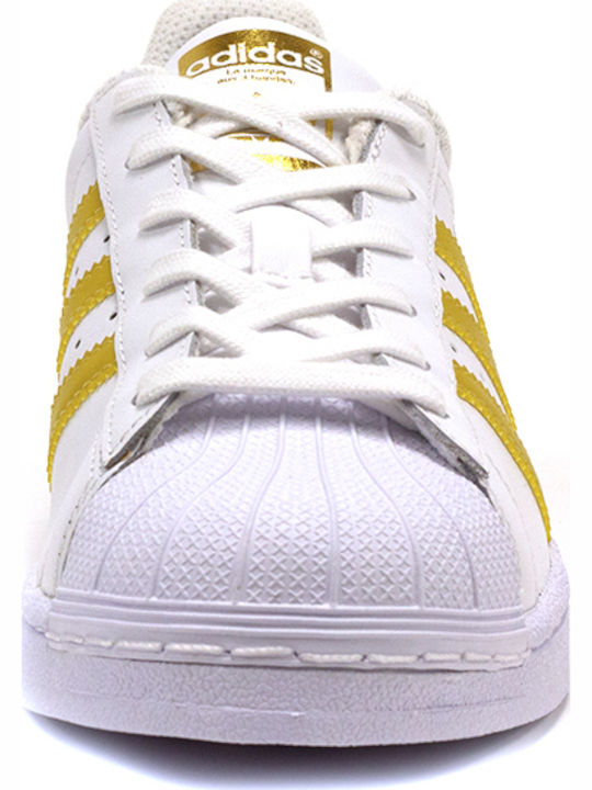 Superstar Superstar J Kids Sneakers Gold Metallic / Cloud White