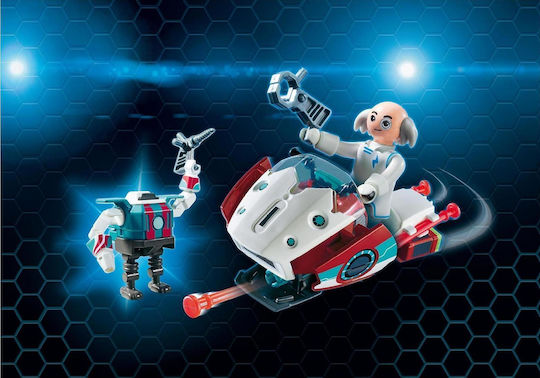 Playmobil Super4 Доктор Χ & неговият Skyjet за 5+ години години