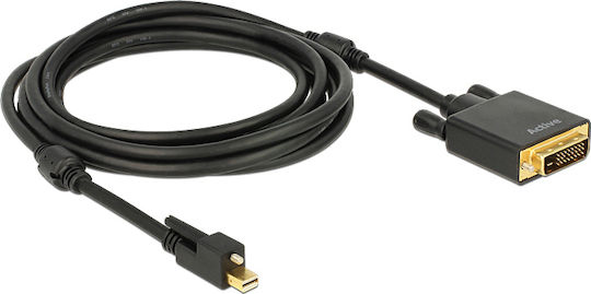 DeLock Cable DVI-D male - mini DisplayPort male 3m (83727)