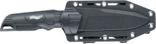 Walther Backup Messer Schwarz in Hülle