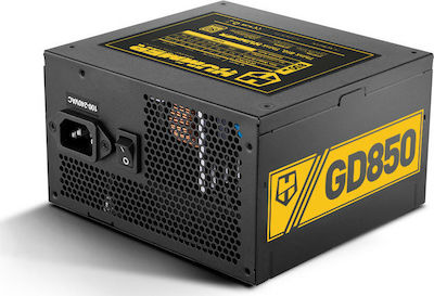 NOX Hummer GD850 80 Plus Gold 850W Black Computer Power Supply Full Wired 80 Plus Gold