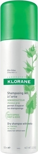 Klorane Nettle Ξηρό Σαμπουάν Όγκου για Λιπαρά Μαλλιά 150ml