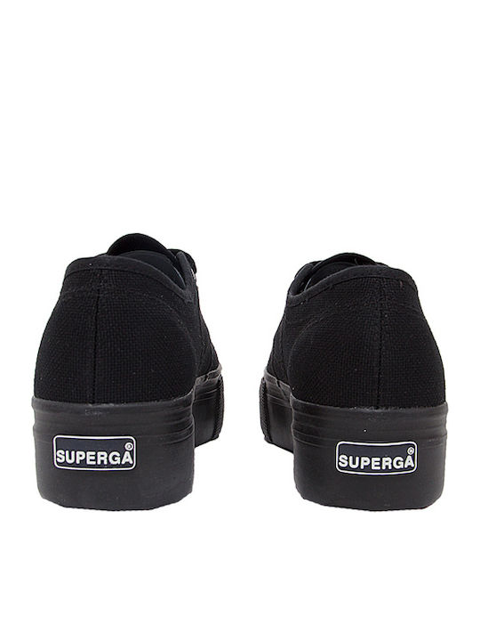 2790 Acotw Linea Up And Down Дамски Флатформи Маратонки Full Black