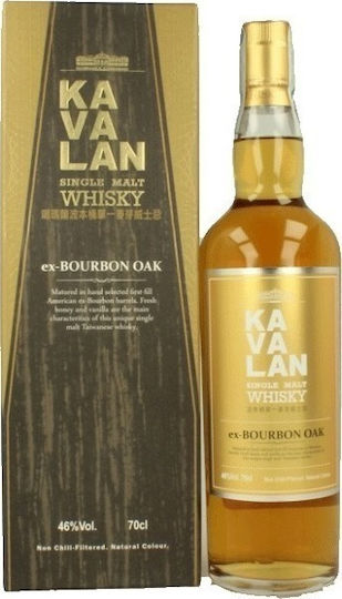 Ex Bourbon Oak Single Malt Ουίσκι από Ταϊβάν 46% 700ml