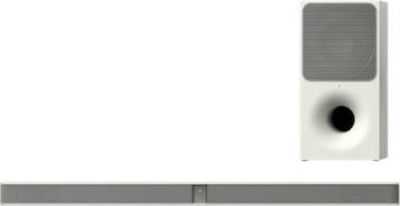 Sony HT-CT290/ HT-CT291 Soundbar 300W 2.1 mit Kabelloser Subwoofer und Fernbedienung Weiß