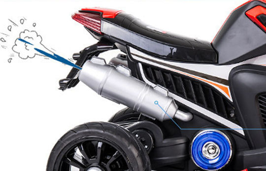 Kinder Motorrad Lizensiert Elektroantrieb 6 Volt Weiß