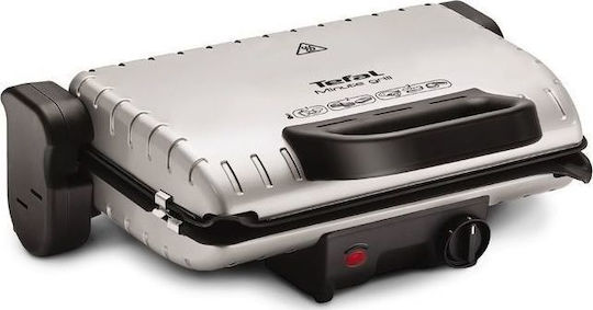 Tefal Minute Grill GC2050 Τοστιέρα Γκριλιέρα με Αποσπώμενες Πλάκες 1600W Inox