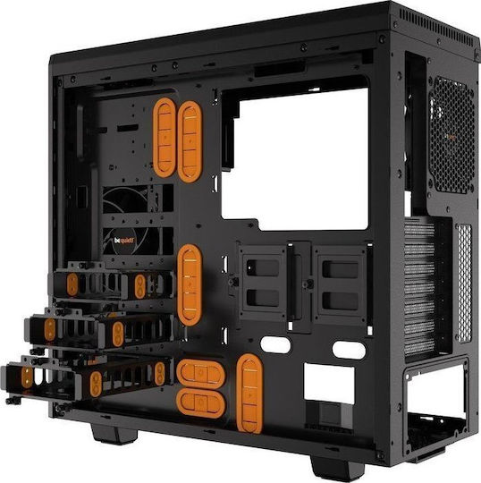 Be Quiet Pure Base 600 Window Гейминг Midi Tower Компютърна кутия Оранжев