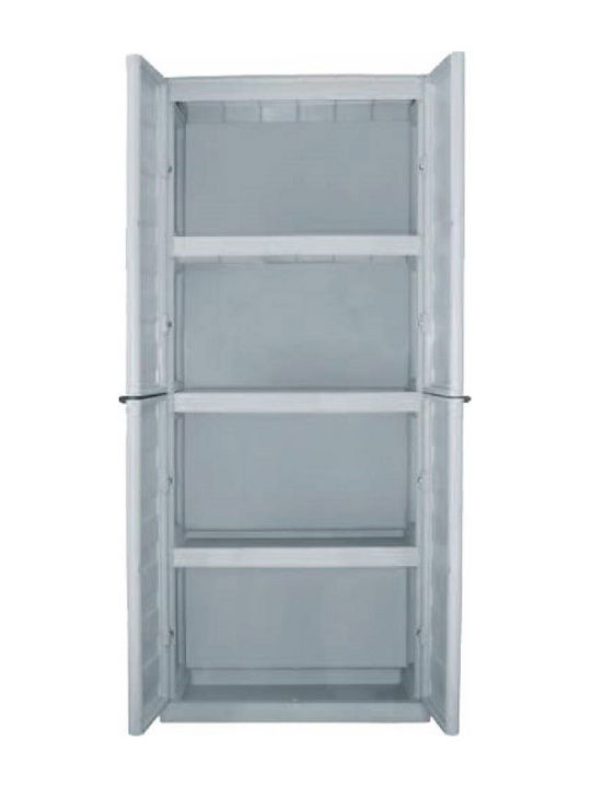 Dulap cu două uși Plastic cu 3 Rafturi 70x39x165cm