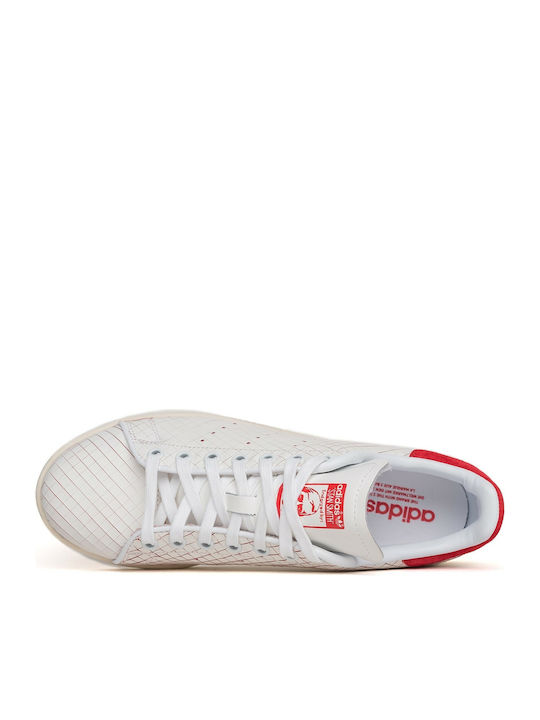 Stan Smith Femei Sneakers Sliced White / Red
