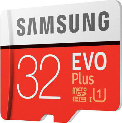Samsung Evo Plus microSDHC 32GB Klasse 10 U1 UHS-I mit Adapter