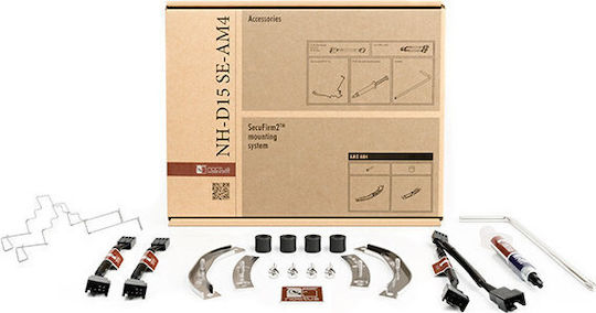 Noctua NH-D15 SE-AM4 Ψύκτρα Επεξεργαστή Διπλού Ανεμιστήρα για Socket AM4/AM5 Καφέ