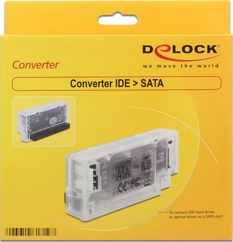DeLock Converter IDE to SATA Black (61719)