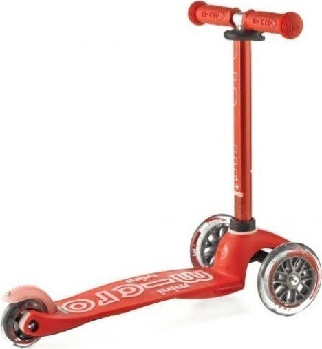 Micro Kids Scooter Mini Deluxe 3-Wheel for 2-5 Years Red
