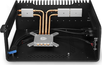 Streacom FC8 Alpha Fanless Chassis Optical Heimkino Computergehäuse Schwarz
