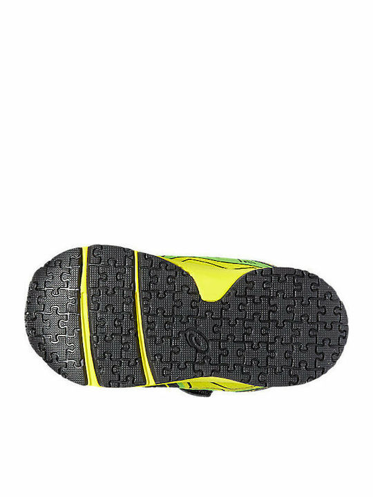 Noosa TS Kids Sports Shoes Running with Hoop & Loop Closure Yellow