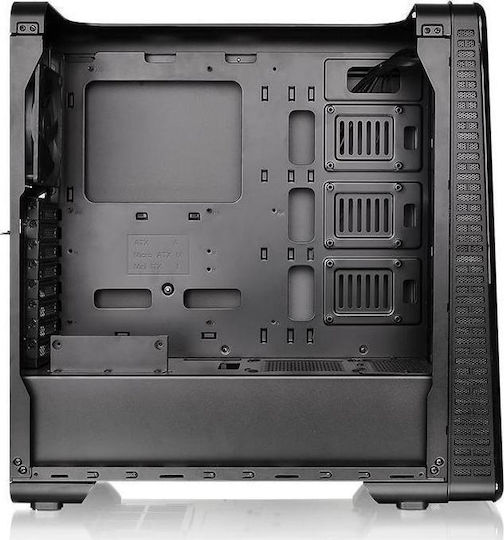 Thermaltake View 28 RGB Gaming Midi Tower Κουτί Υπολογιστή με Πλαϊνό Παράθυρο Μαύρο