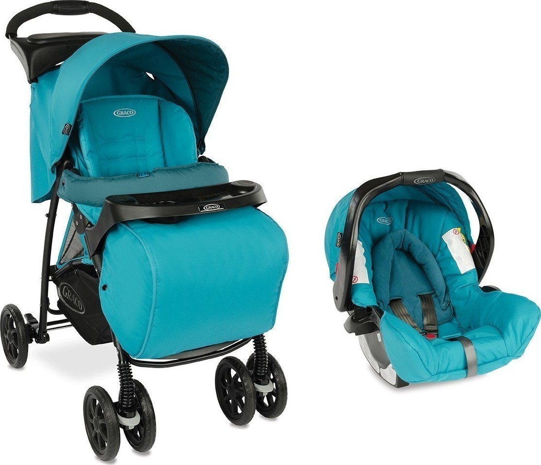 Прогулочная коляска со столиком graco mirage plus