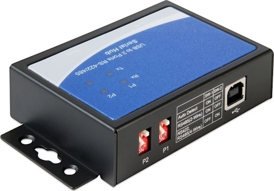 DeLock Converter Serial male to USB-B female 1pcs 87586