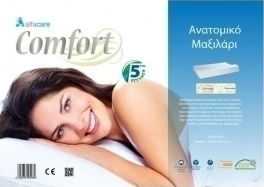 Alfa Care Comfort Sleep Pillow Memory Foam Anatomic Standard Medium 40x55x11cm