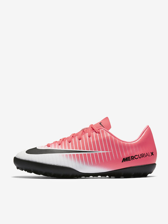 Nike Jr Mercurial Victory VI TF Kids Soccer Cleats & Shoes Turf Pink