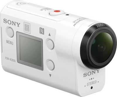 Sony FDR-X3000 Action Kamera 4K Ultra HD mit WiFi Weiß