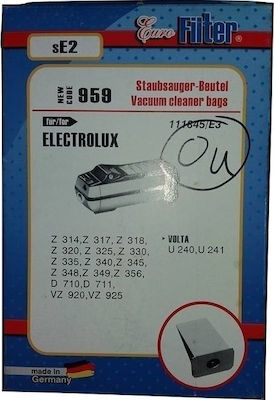 Euro Filter s E2 Staubsaugerbeutel 5Stück Kompatibel mit Staubsauger Electrolux