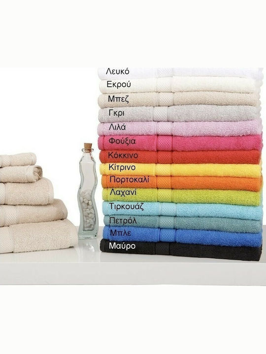 Viopros Bath Towel Classic 620037 70x140cm. Light grey Weight 480gr/m²