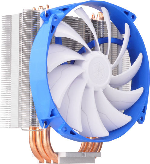 Silverstone Argon AR07 Ψύκτρα Επεξεργαστή για Socket 115x Ασημί