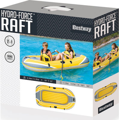 Bestway Hydro Force Raft III Φουσκωτή Βάρκα 2 Ατόμων 234x135εκ.