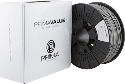 3D Prima PrimaValue PLA 3D Printer Filament 1.75mm Light Grey 1kg