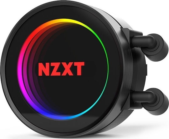 NZXT Kraken X52 (Includes AM4 Bracket) CPU Water Cooling Dual Fan 120mm for Socket AM4/1200/115x with RGB Lighting